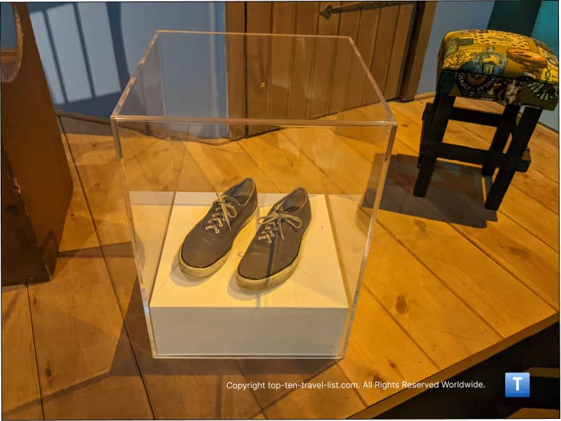 Sneakers on Mr. Rogers
