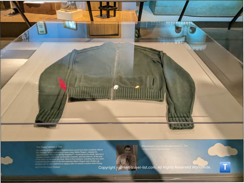 Blue Cardigan Mr. Rogers