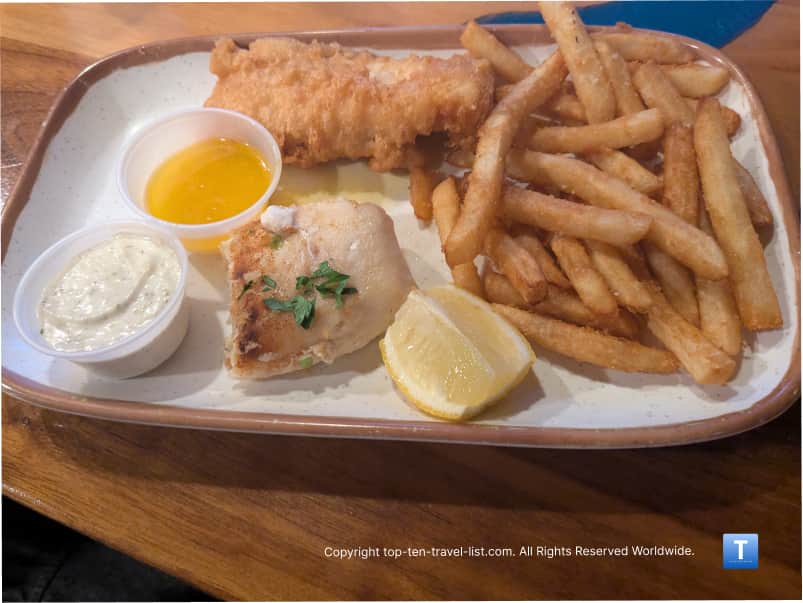 Fish fry at Fitz's on the Lake in Lodi