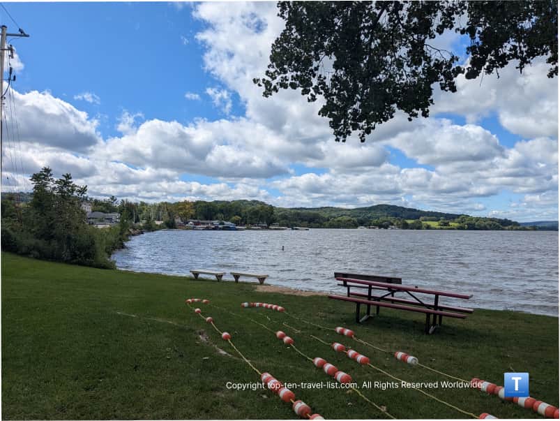 Lake Park in Lodi, Wisconsin 