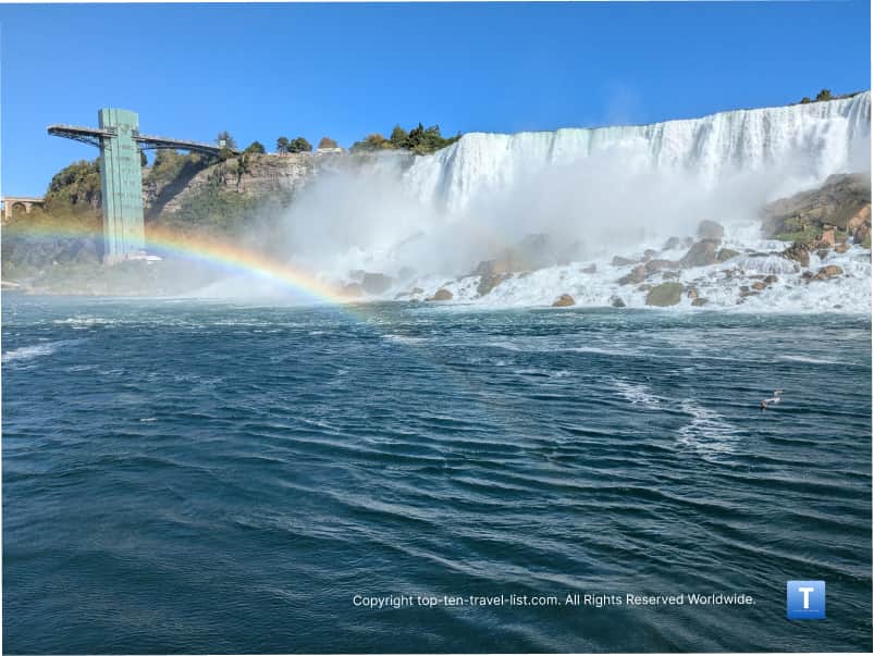 Observation tower at Maid of the Mist