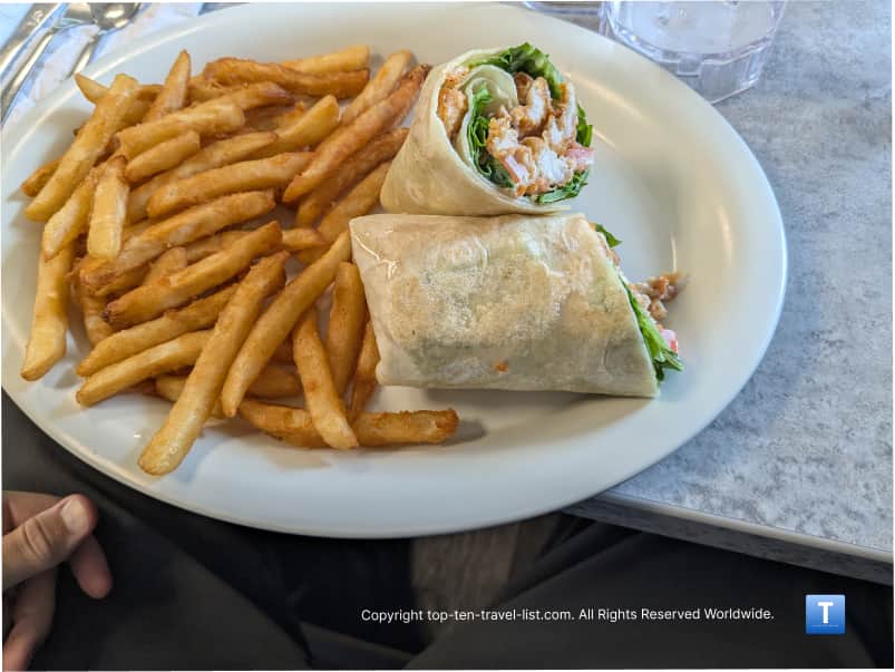 Turkey melt at Lucy's Family restaurant in Lodi