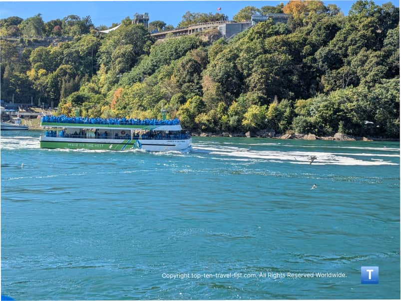 All electric Maid of the Mist boat