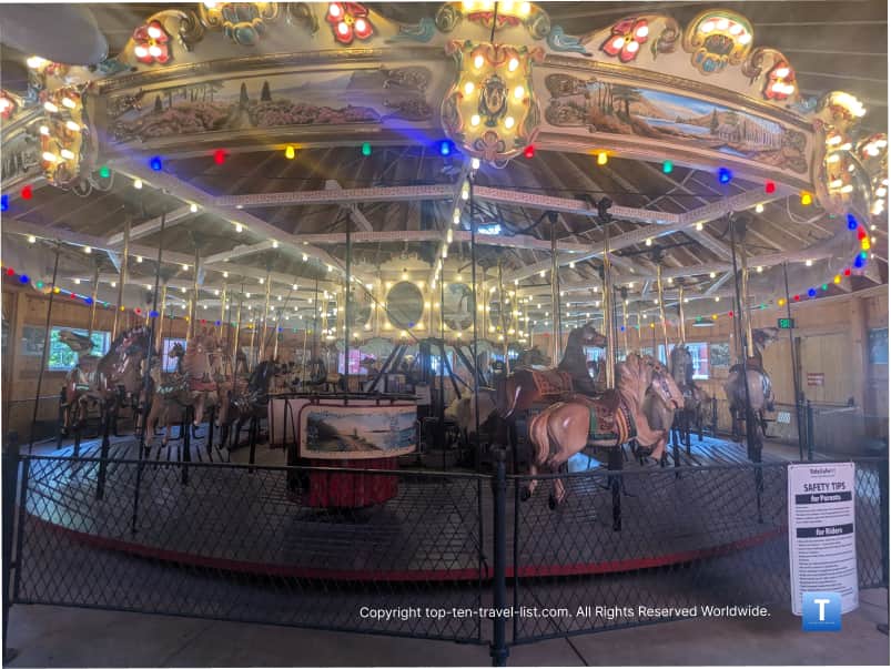 1916 Carousel at the Herschell Factory in New York
