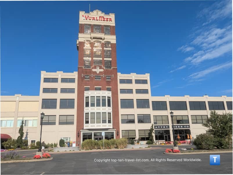 Wurlitzer Factory building in North Tonawanda, New York