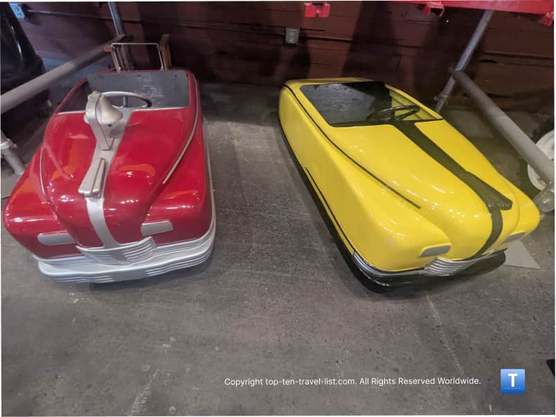 Kiddieland rides at Herschell Carrousel Museum 