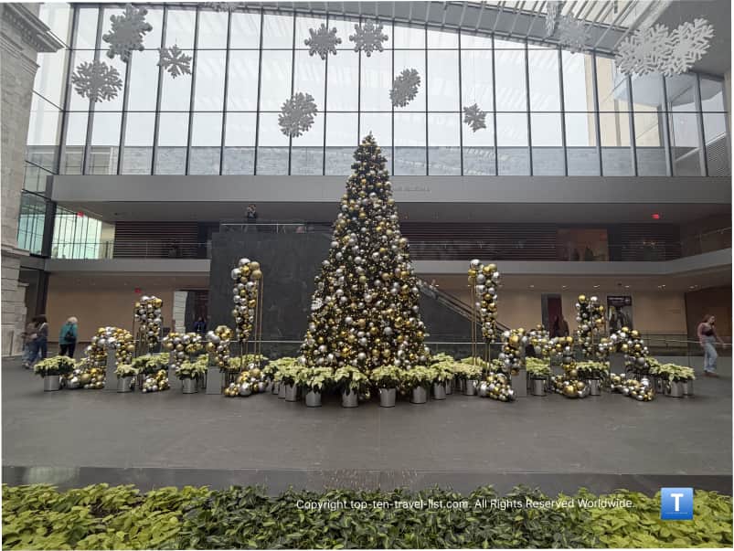 Christmas at the Museum of Art in Cleveland