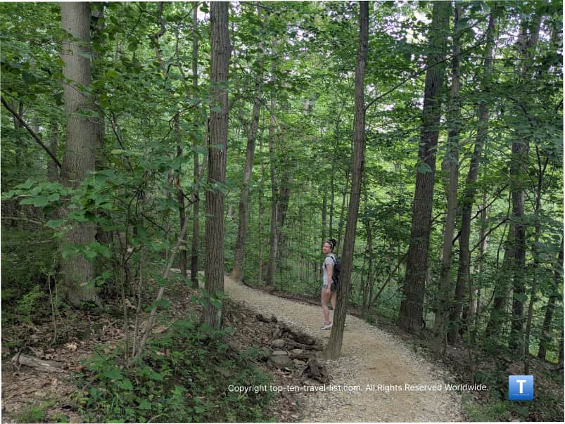 Hiking at Cuyahoga Valley National Park