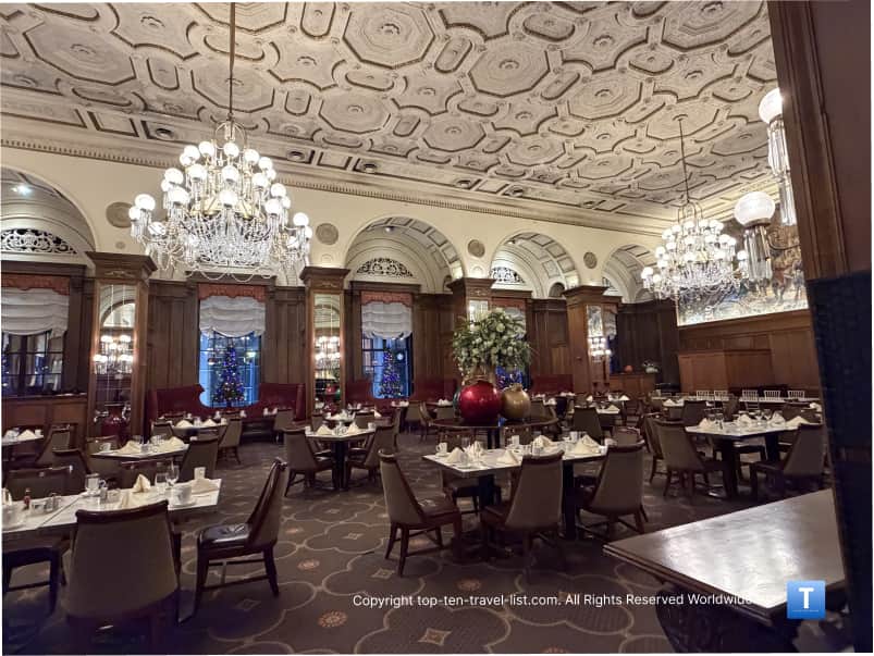 The Terrace Room at the Omni William Penn