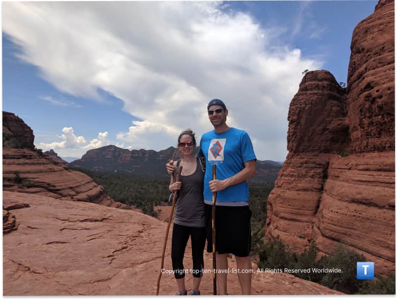 Chicken Point overlook via Little Horse in Sedona