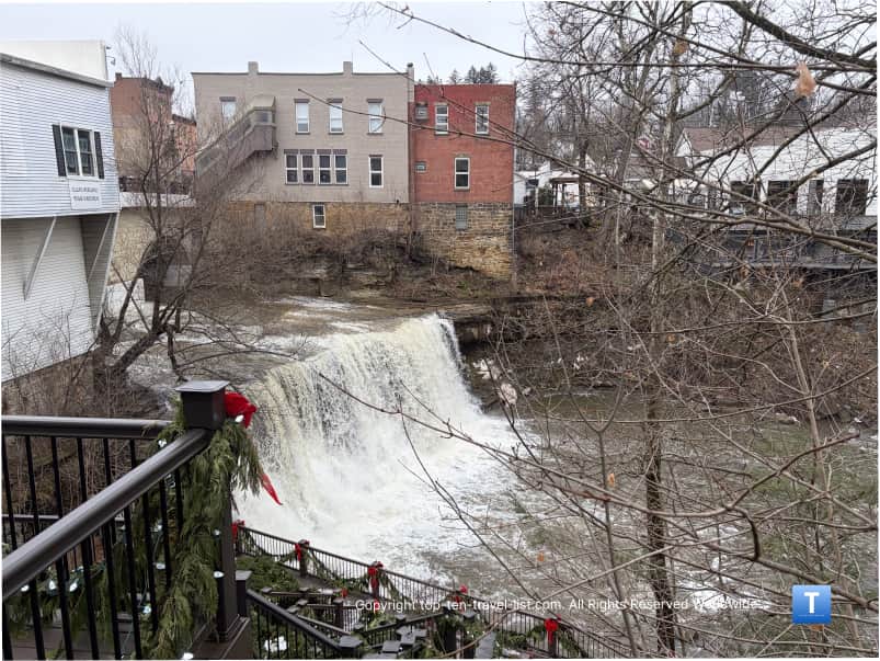Chagrin Falls, Ohio waterfall