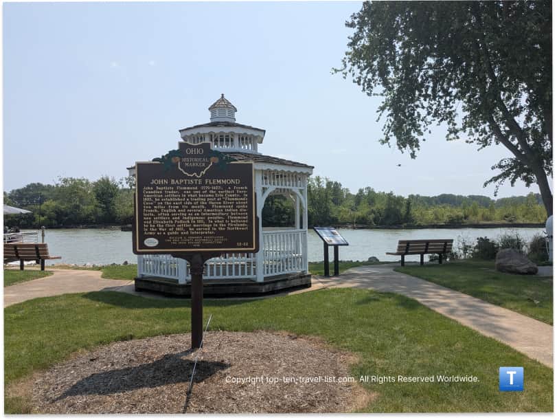 Gazebo in Huron, Ohio
