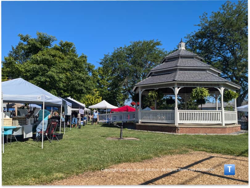 Victory Park in Vermillion, Ohio 