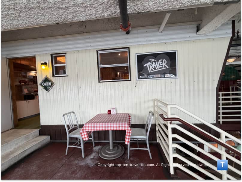 The Trailer at Mom's Spaghetti Eminem memorabilia in Detroit
