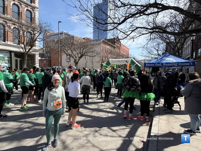Cleveland St. Patrick's Day 5k downtown
