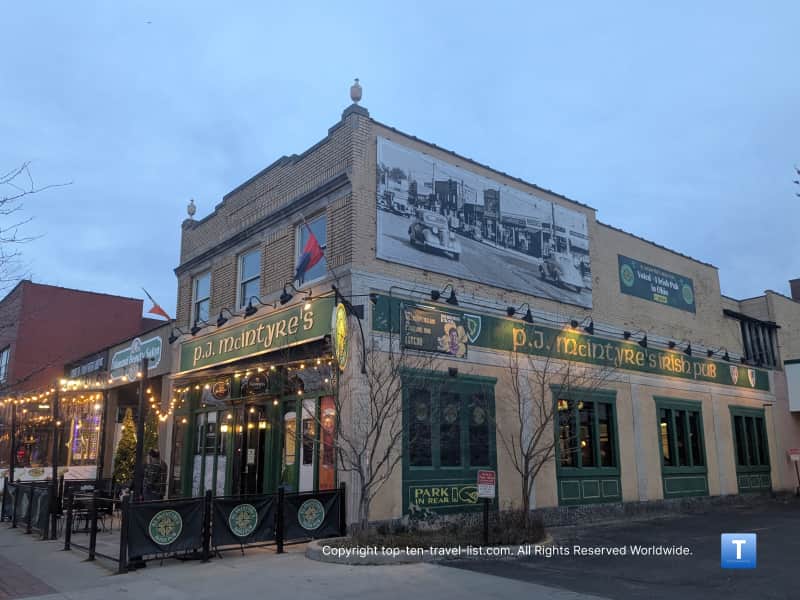 P.J. Mcintyre's Irish Pub in Kamm's Corner in Cleveland