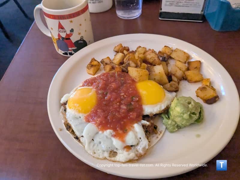 Huevos Rancheros at Grumpy's