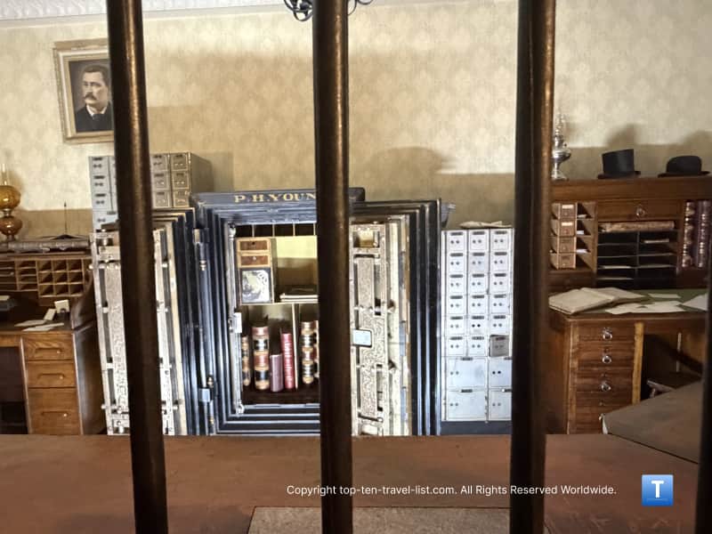 Safe at the State Bank in Dodge City at the Boot Hill Museum