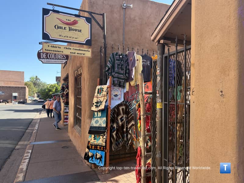 The Chile House in Santa Fe, NM