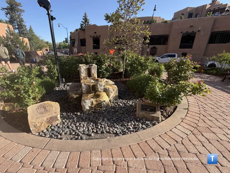 Covid-19 Memorial Garden in Santa Fe, NM