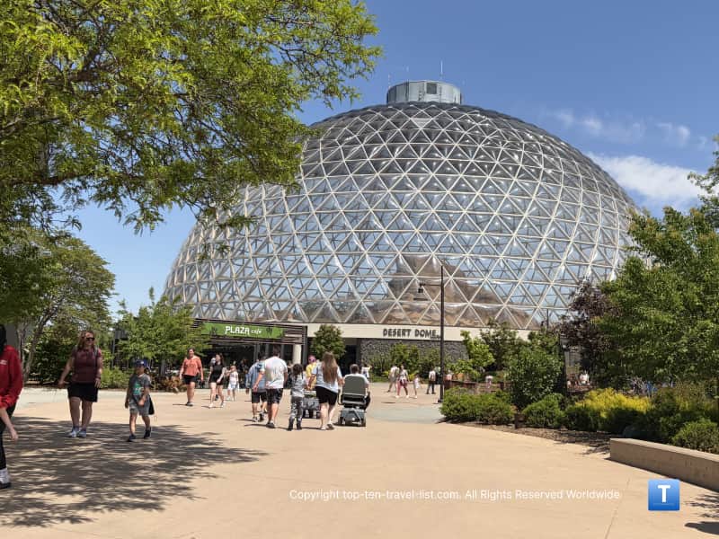 The largest Desert Dome at the Henry Doorly Zoo