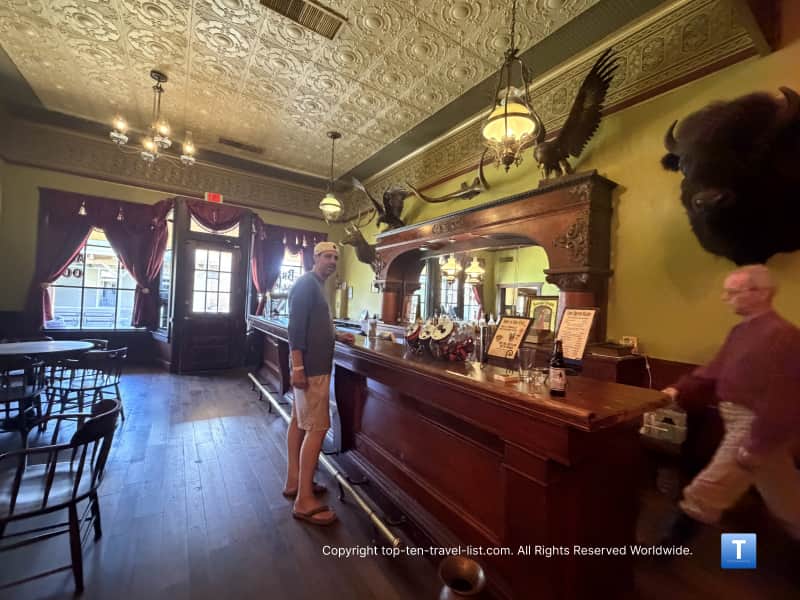 Long Branch saloon from Gunsmoke and National Lampoon's Vacation at the Boot Hill Museum 