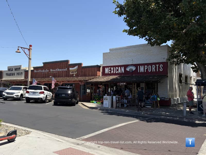 Mexican Imports in Old Town Scottsdale