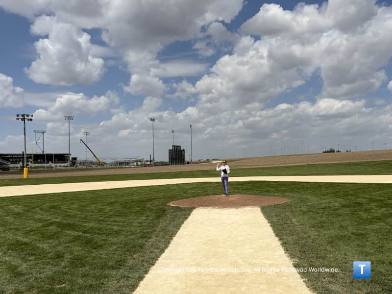 Pitching at the Field of Dreams movie site
