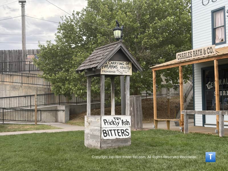 Prickly Ash Bitters at Boot Hill Museum 