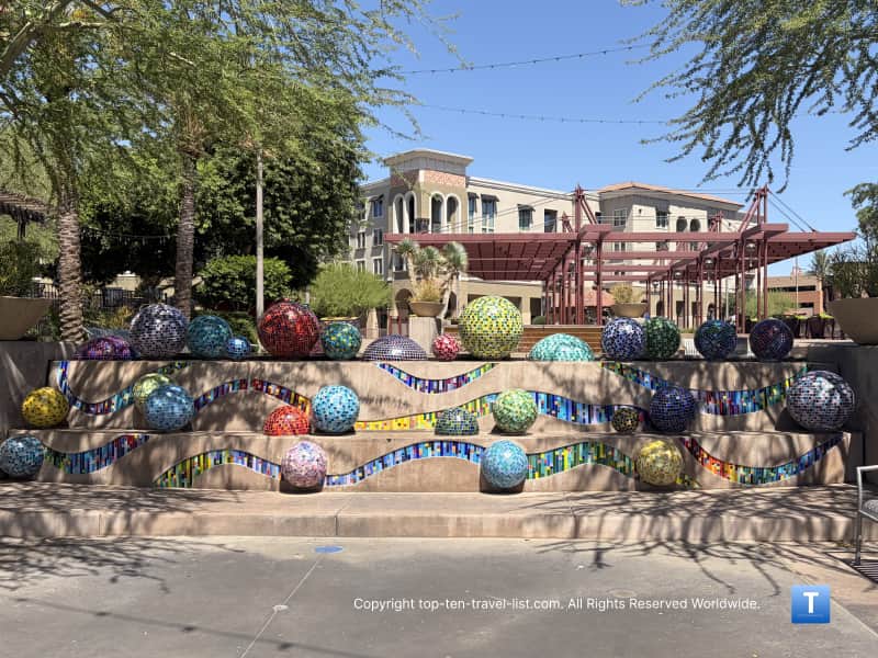 Pinball Wizard art installation in Scottsdale Scottsdale