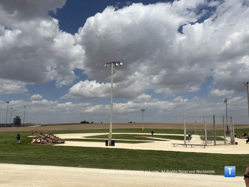 Baseball diamond from Field of Dreams movie site