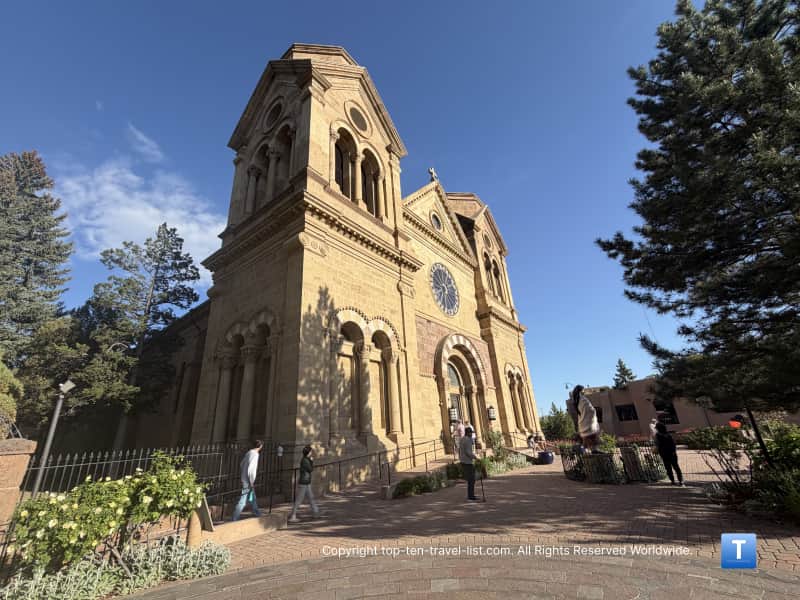 The Cathedral Basilica of St. Francis of Assisi in Santa Fe, NM