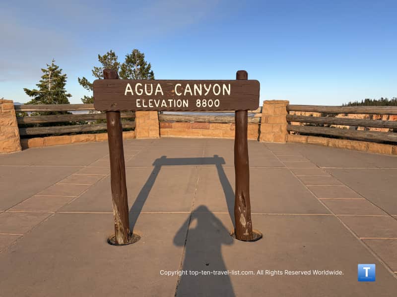Agua Canyon overlook at Bryce Canyon National Park