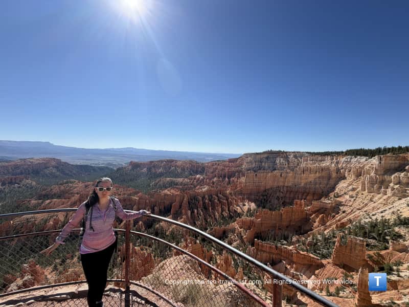 Bryce Point overlook views