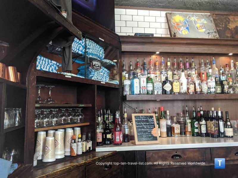 Guy Fieri signed photo at the Rowley Inn in Tremont
