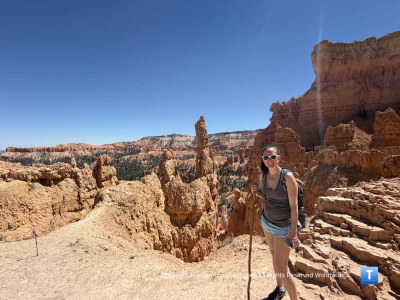 Nice overlook on the Queen's Garden trail at Bryce Canyon