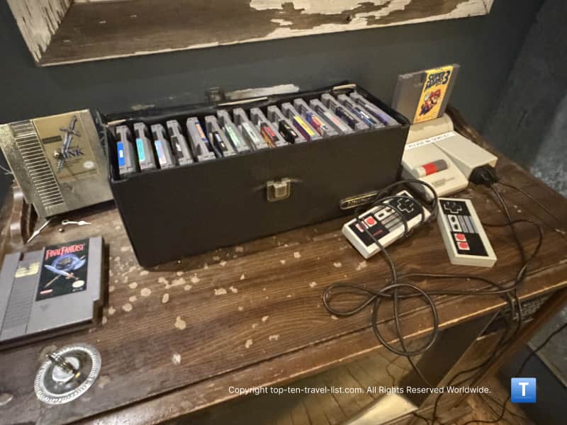 Old school NES at The Wormhole in Chicago