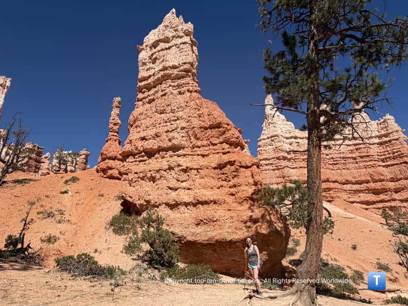 Queen Victoria hoodoo at Bryce Canyon National Park 