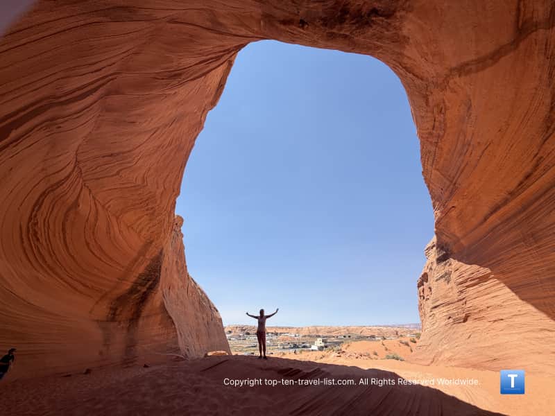 Biidi the Arch in Page, Arizona