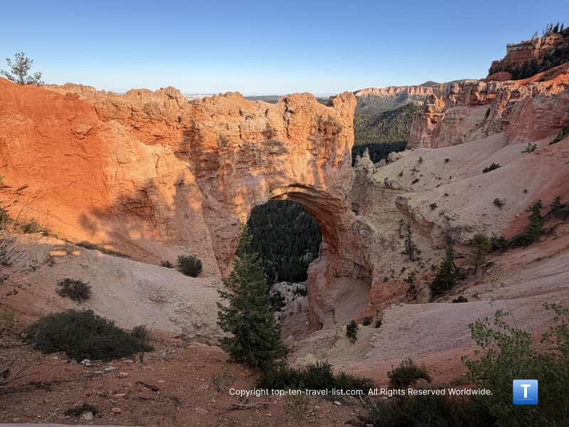 Natural Bridge at Bryce Canyon National Park