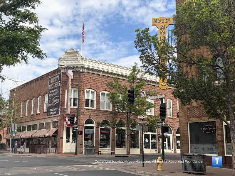 Babbitt Outfitters in downtown Flagstaff