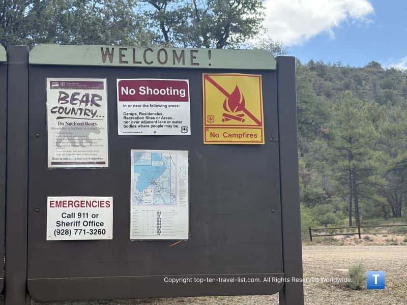 Bear Country sign in Prescott