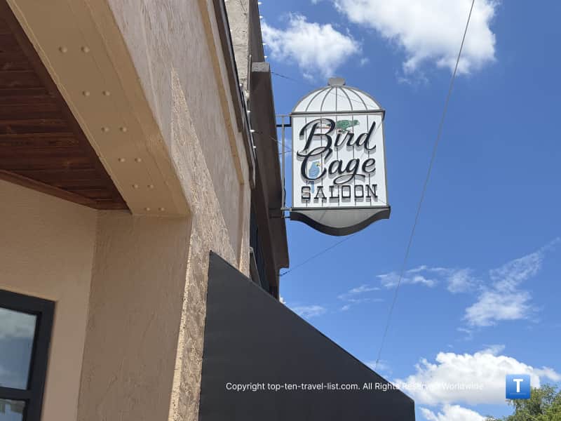 Bird Cage saloon in Prescott, Arizona 