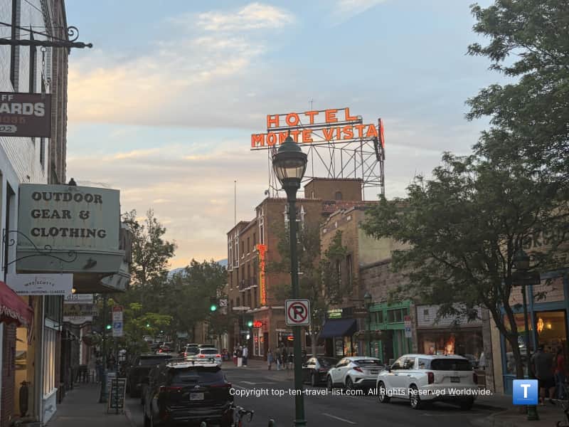 Historic Monte Vista in downtown Flagstaff