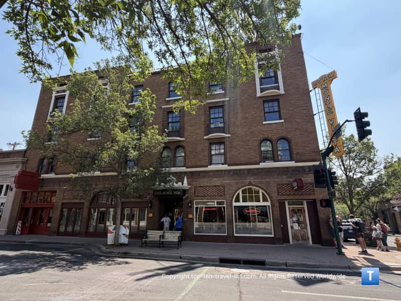 Monte Vista hotel in downtown Flagstaff