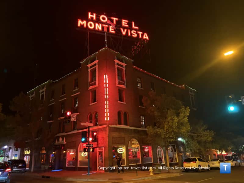 Monte Vista hotel in Flagstaff, Arizona
