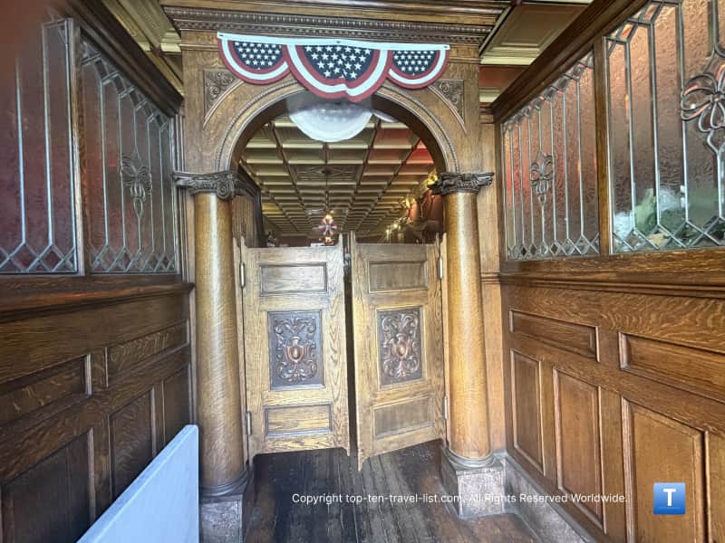 Doors at The Palace Saloon in Prescott, Arizona