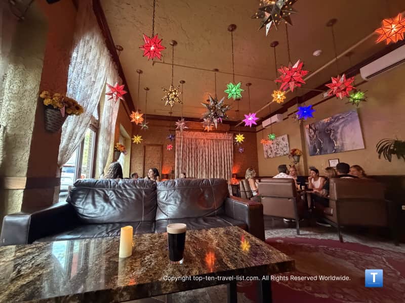Drink at eEndezvous in the Monte Vista hotel in downtown Flagstaff