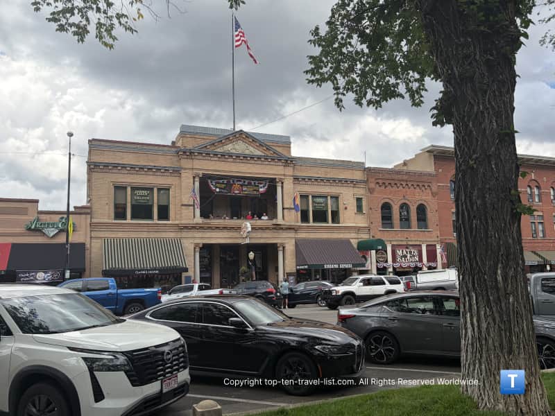 Jersey Lilly saloon in downtown Prescott