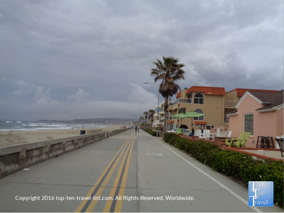 Attraction of the Week: The Mission/Pacific Beach Boardwalk in San Diego - Top Ten Travel List